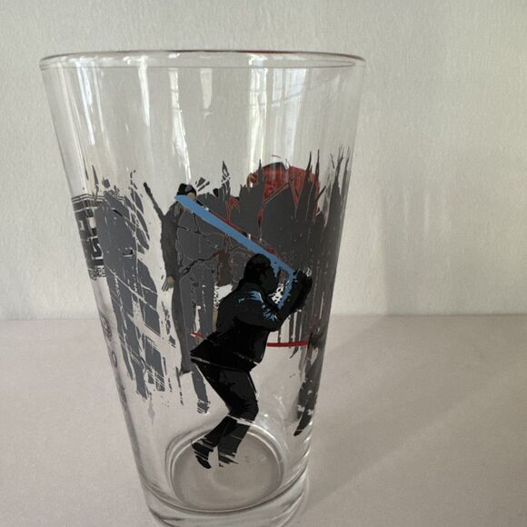 Star Wars Force Awakens PINT GLASS...Alamo Promo Collectible - Picture 5 of 16